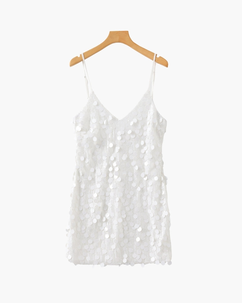 Mini Robe de Soirée à Sequins