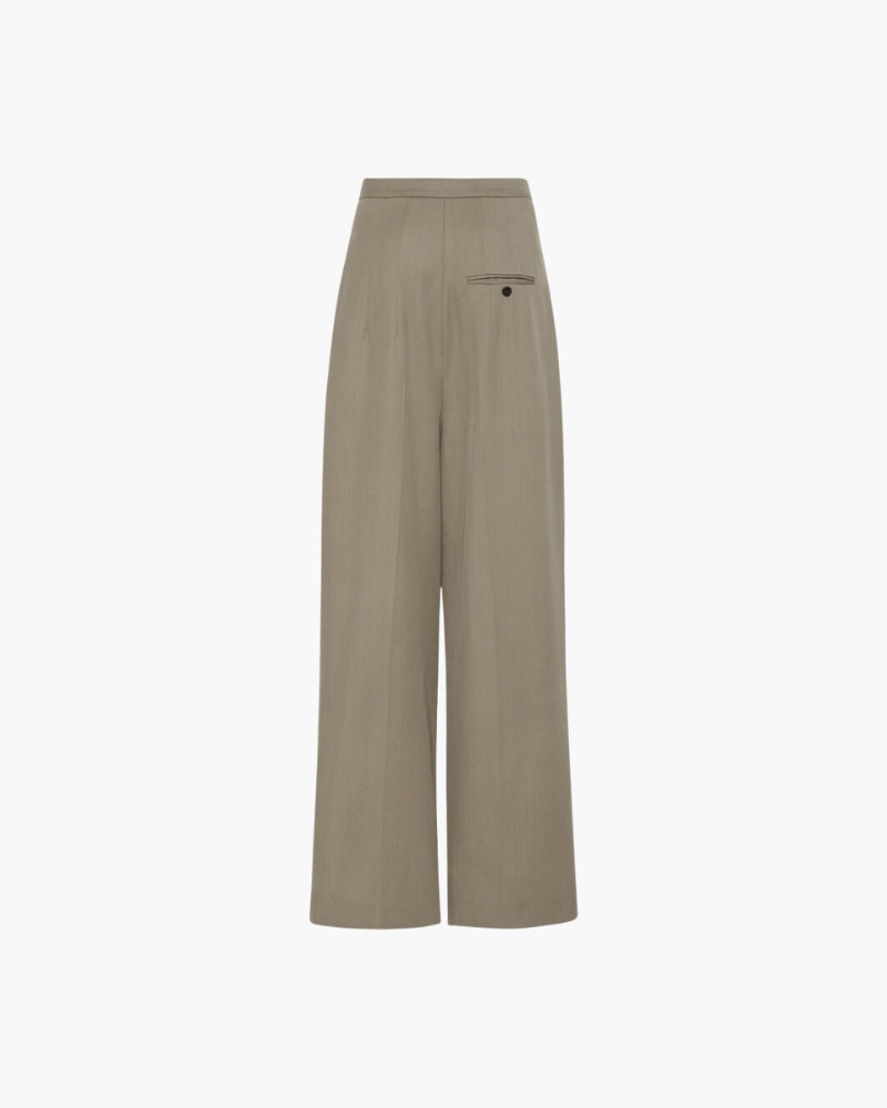 Pantalon Oversize en Laine
