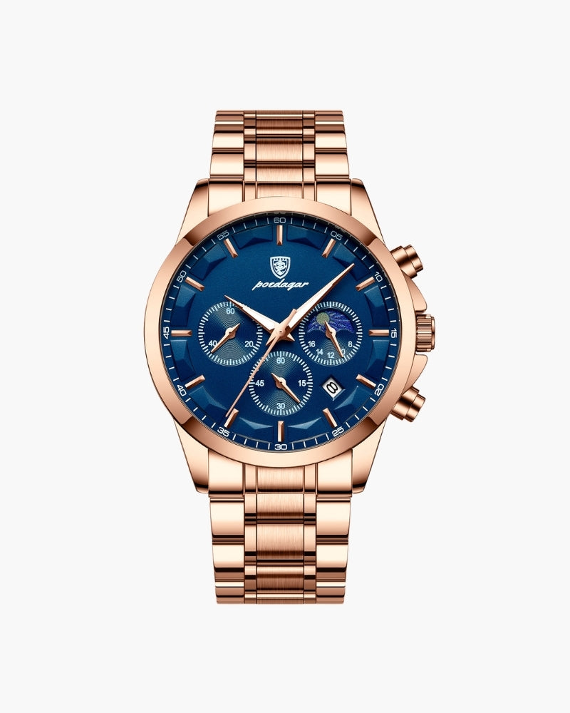 Montre Chronographe de Précision en Acier