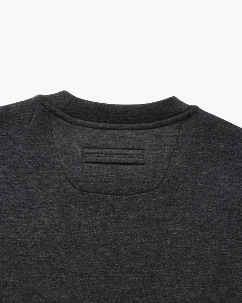 Sweat-Shirt Col Rond Mélange Modal Classique