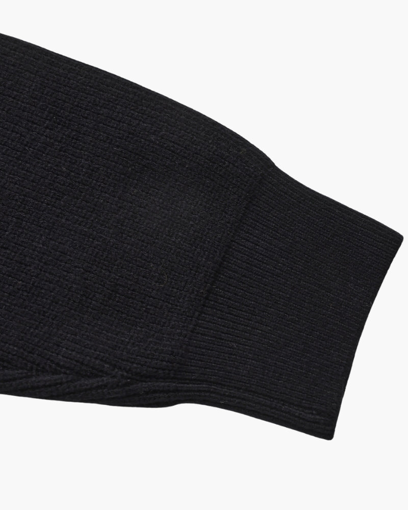 Pull Tricoté Demi-Zip Raffiné
