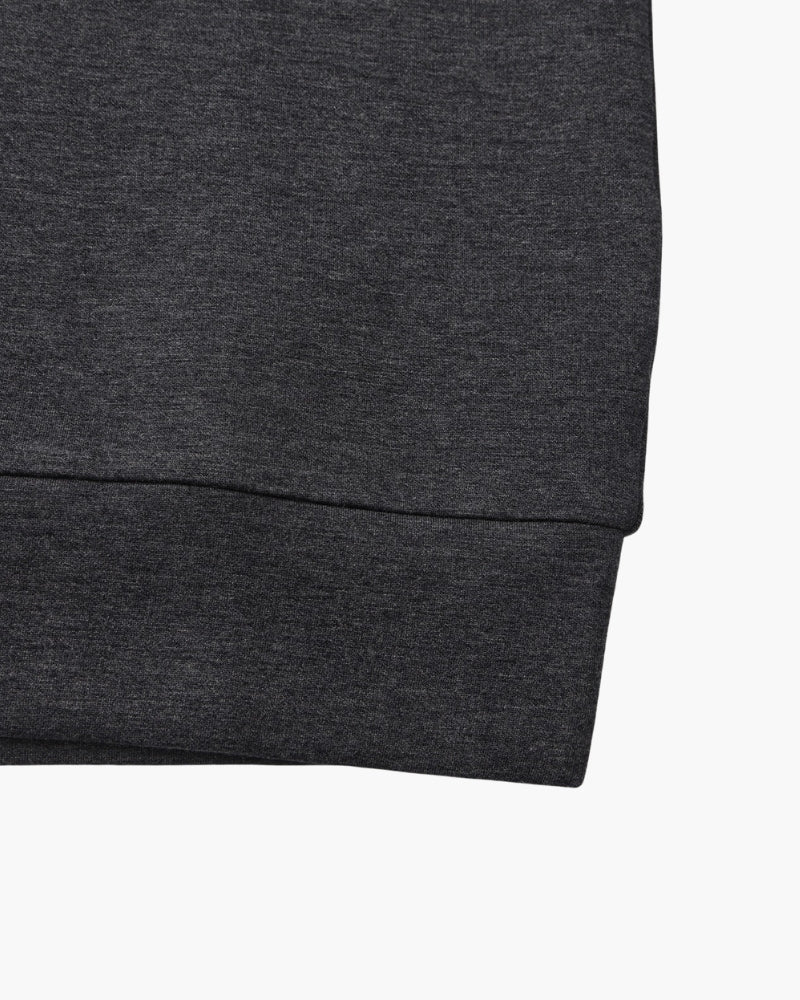 Sweat-Shirt Col Rond Mélange Modal Classique
