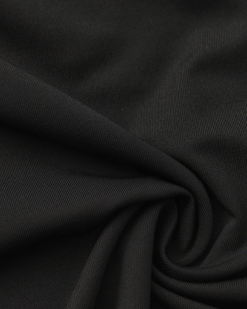 Robe Longue Bodycon Épaule Dénudée