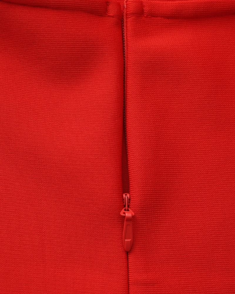 Robe Maxi Slim Fit à Encolure Licou