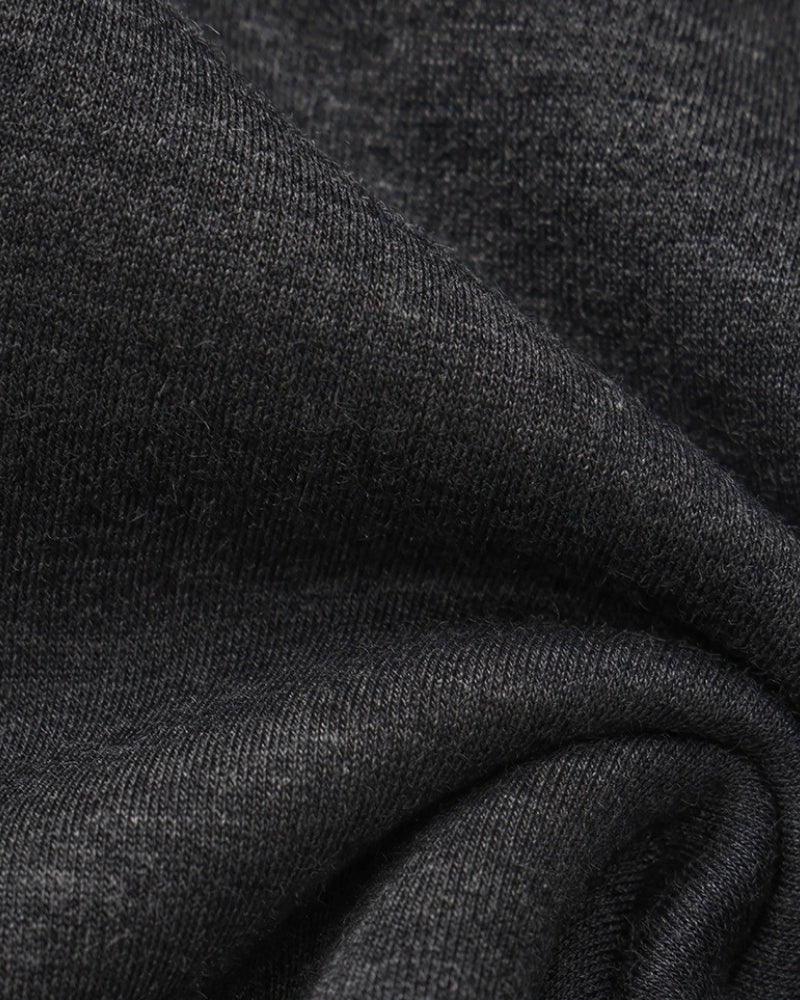 Sweat-Shirt Col Rond Mélange Modal Classique