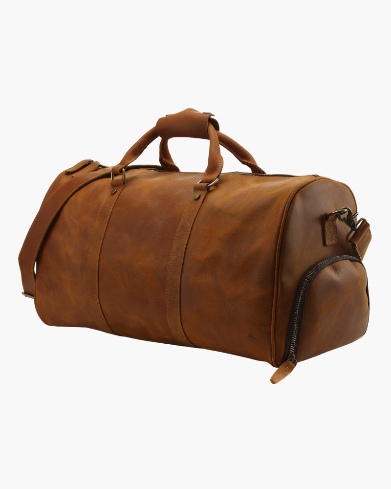 Sac Duffle Montague en Cuir