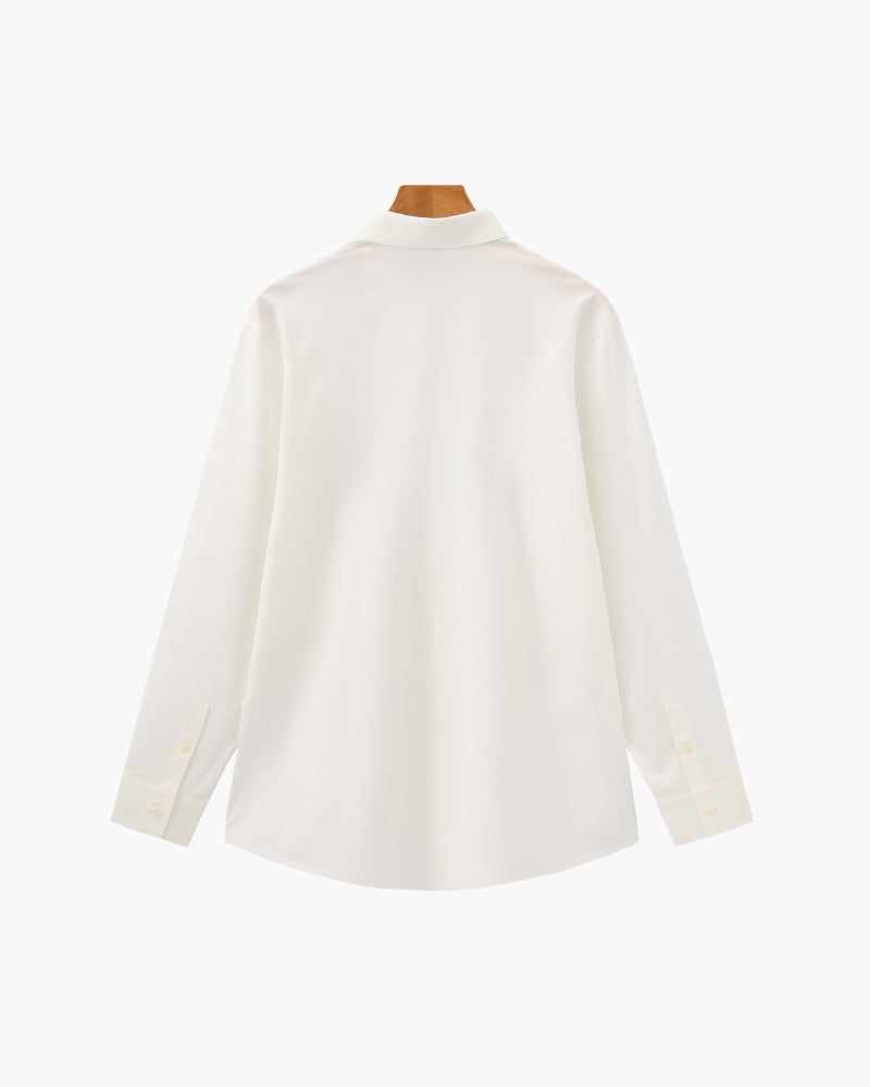 Chemise Coton Flex Ajustée