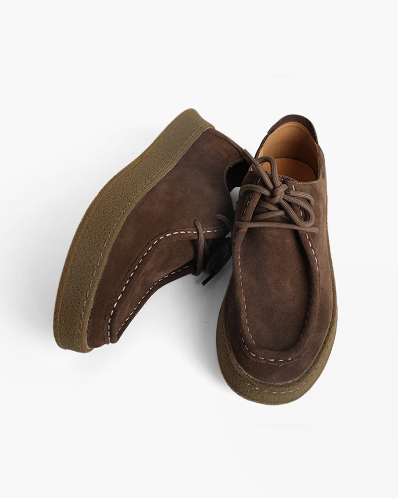 Chaussures de Ville en Daim Premium