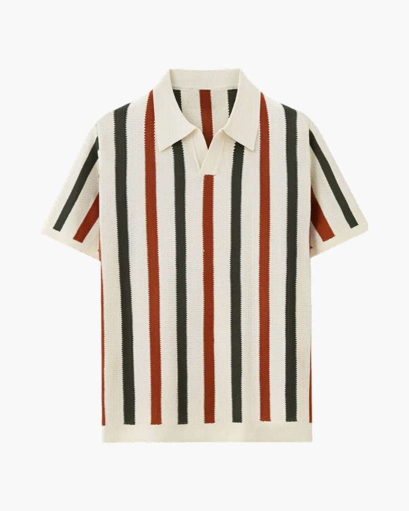 Polo Tricoté Rayé Resort