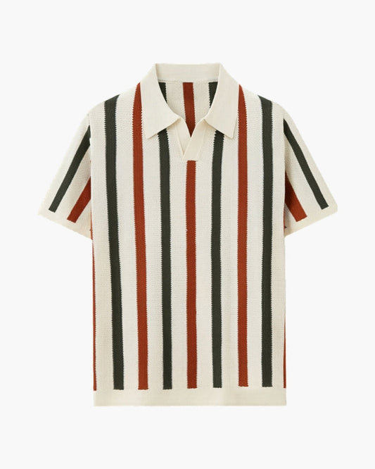 Polo Tricoté Rayé Resort