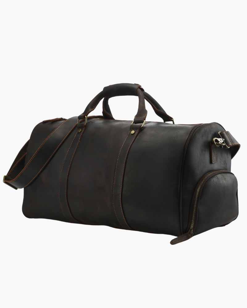 Sac Duffle Montague en Cuir