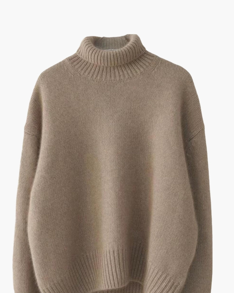 Col Roulé Heritage en Tricot