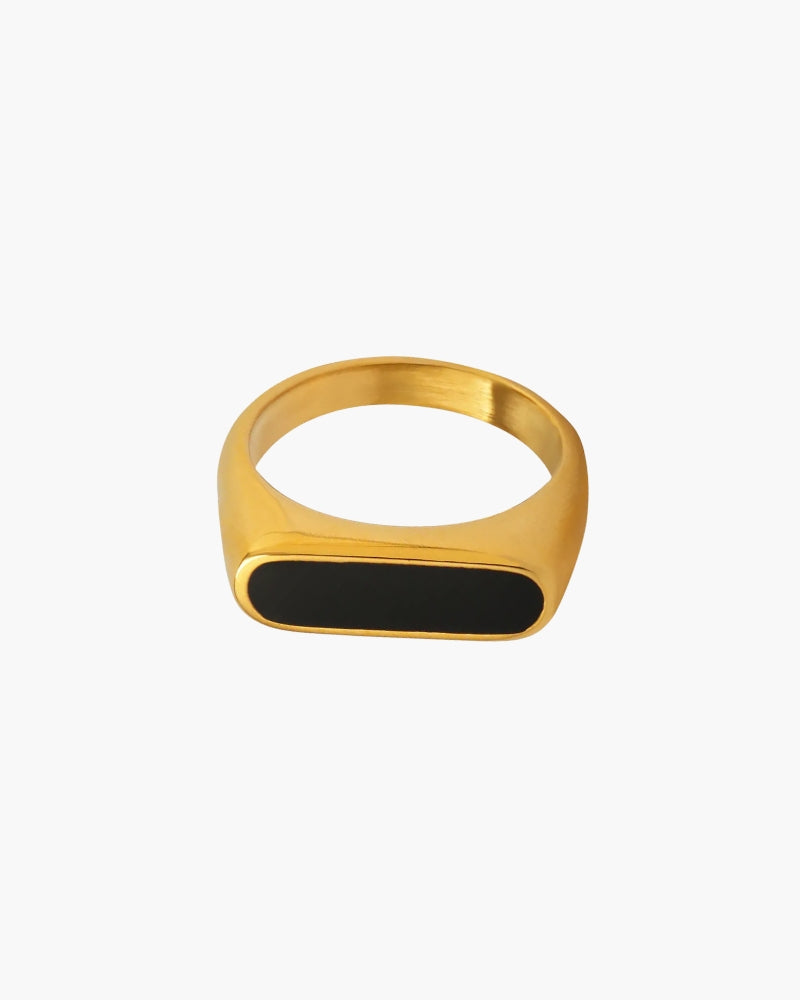 Bague Obsidian Band