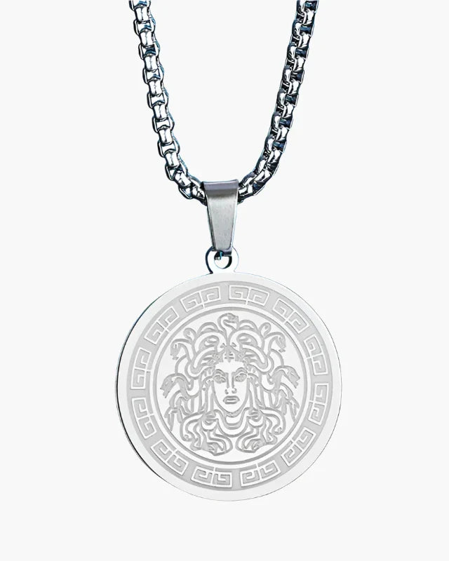 Chaîne Longue Medusa (Or & Argent)