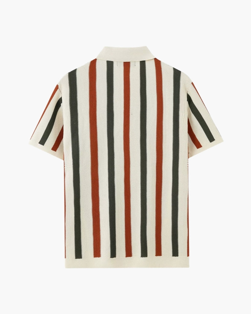 Polo Tricoté Rayé Resort