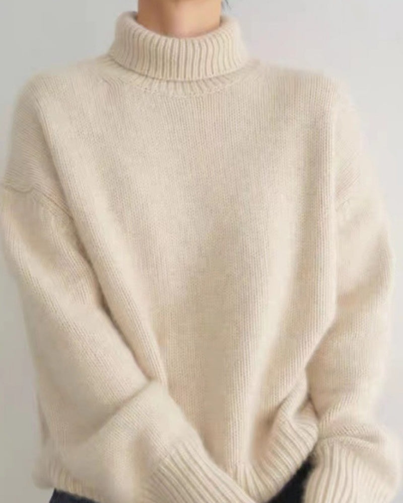 Col Roulé Heritage en Tricot