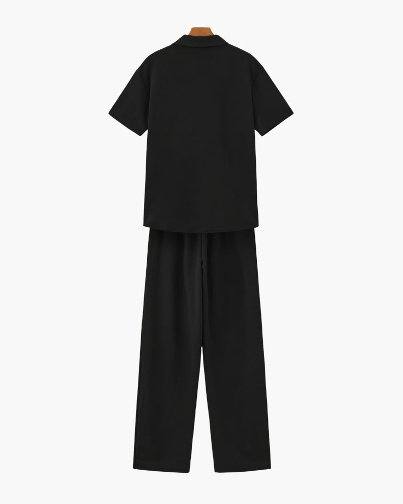 Ensemble Polo & Pantalon en Coton