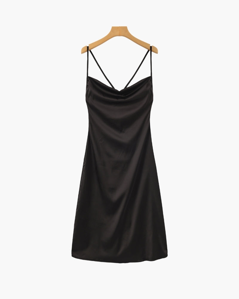 Robe Nuisette en Satin Old Money