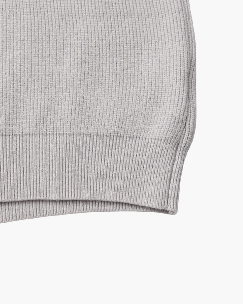 Pull Tricoté Demi-Zip Raffiné