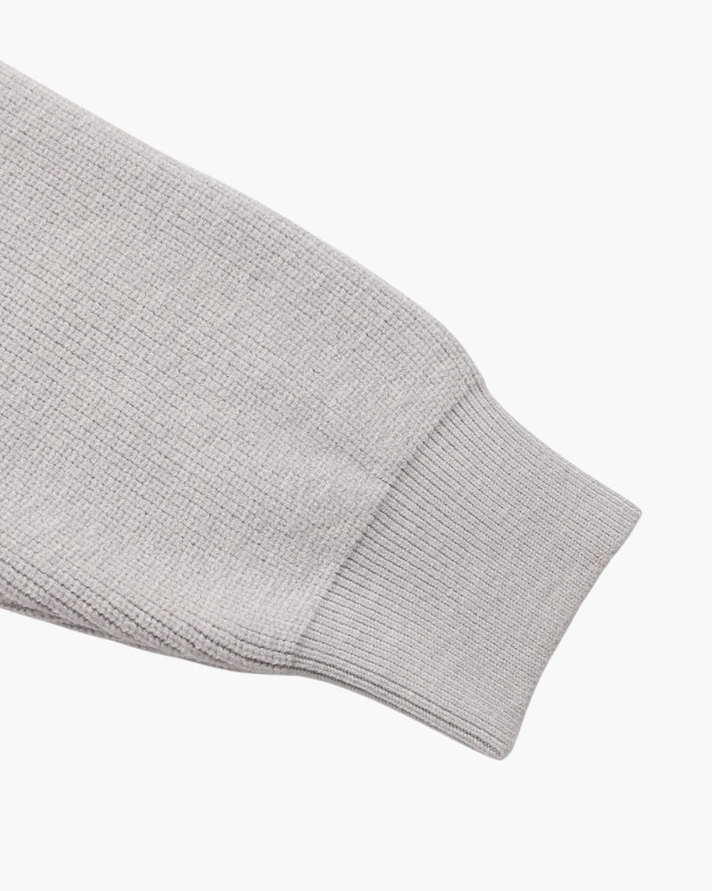 Pull Tricoté Demi-Zip Raffiné