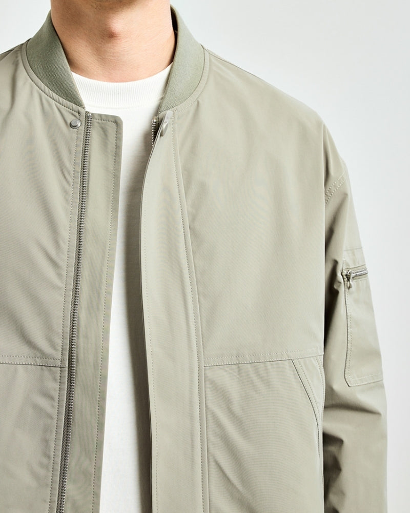 Blouson Bomber Minimaliste