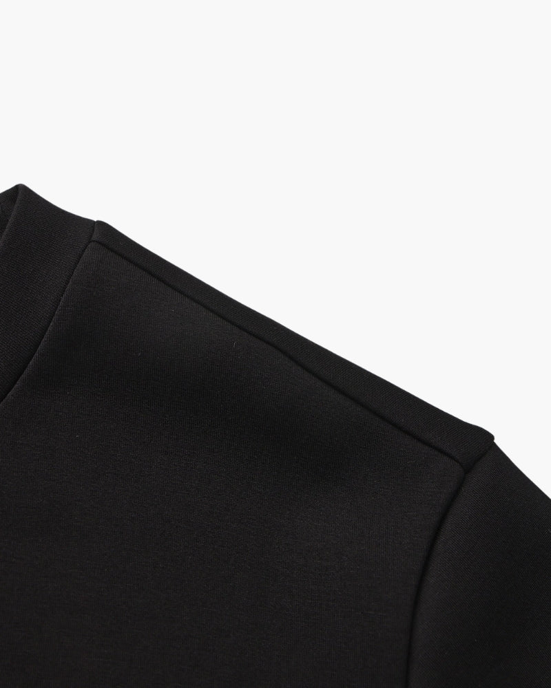 Sweat-Shirt Col Rond Mélange Modal Classique
