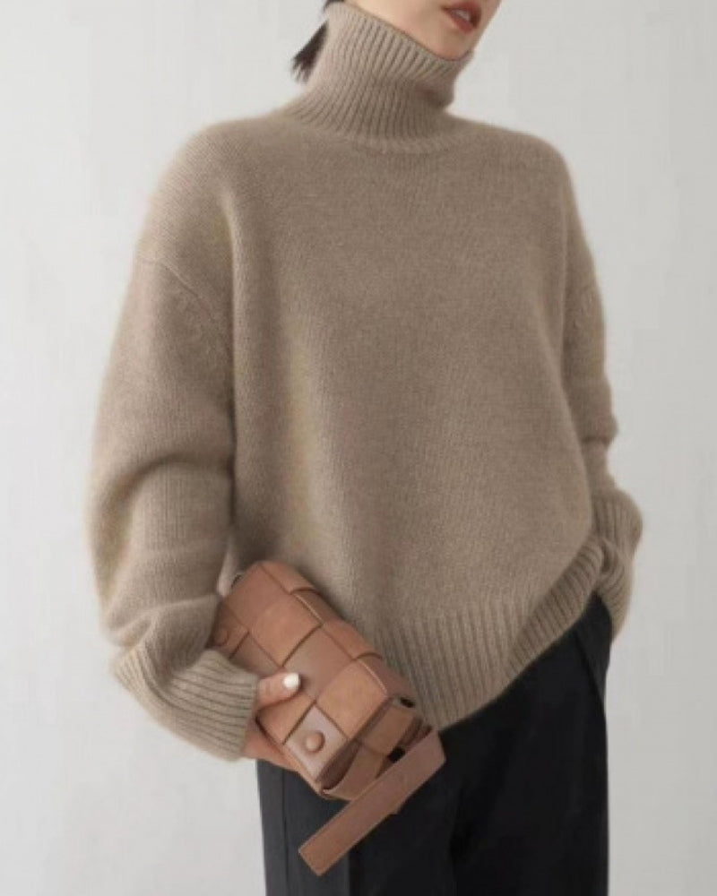 Col Roulé Heritage en Tricot