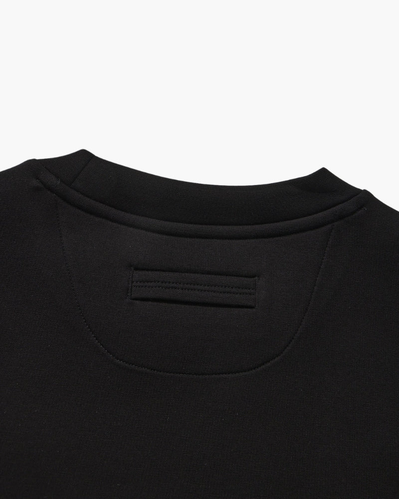 Sweat-Shirt Col Rond Mélange Modal Classique