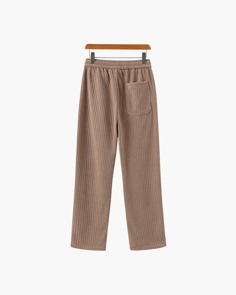 Pantalon en Velours Côtelé Romain