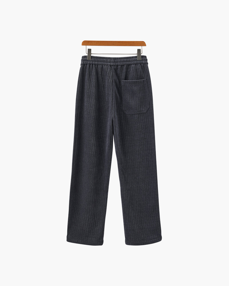 Pantalon en Velours Côtelé Romain
