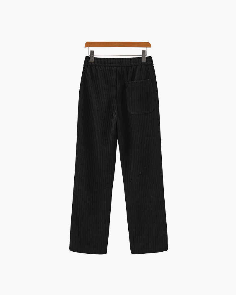 Pantalon en Velours Côtelé Romain