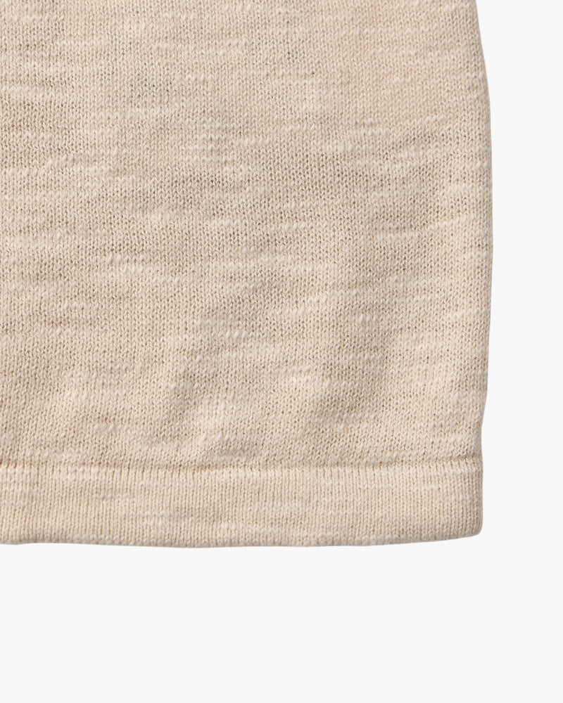 Col Rond Essentiel Lin-Coton