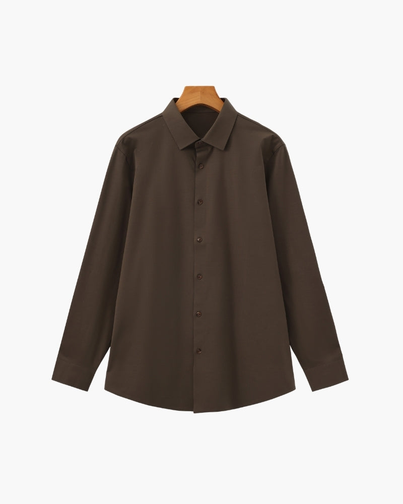 Chemise Coton Flex Ajustée