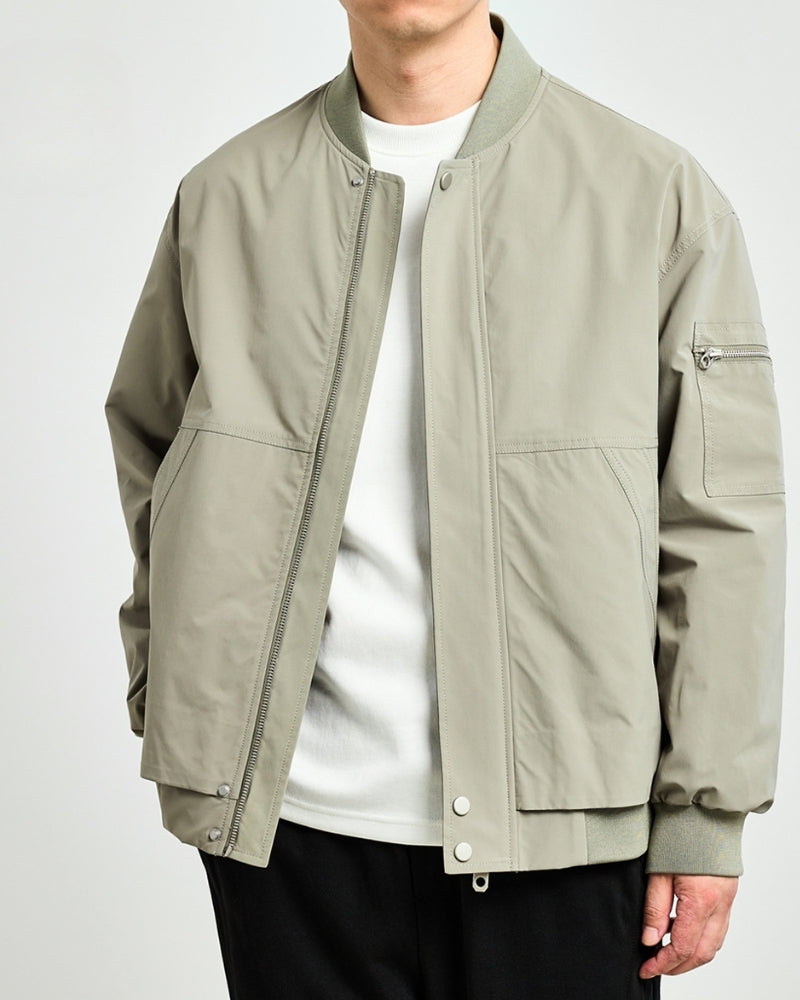 Blouson Bomber Minimaliste