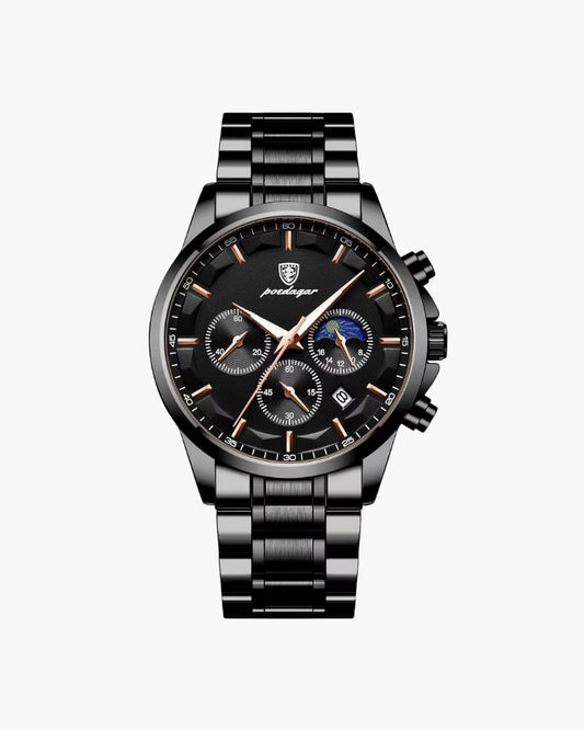 Montre Chronographe de Précision en Acier