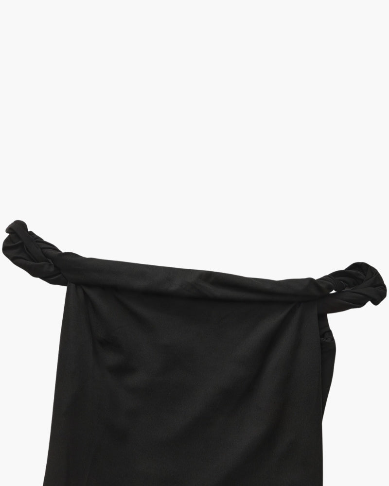 Robe Longue Bodycon Épaule Dénudée
