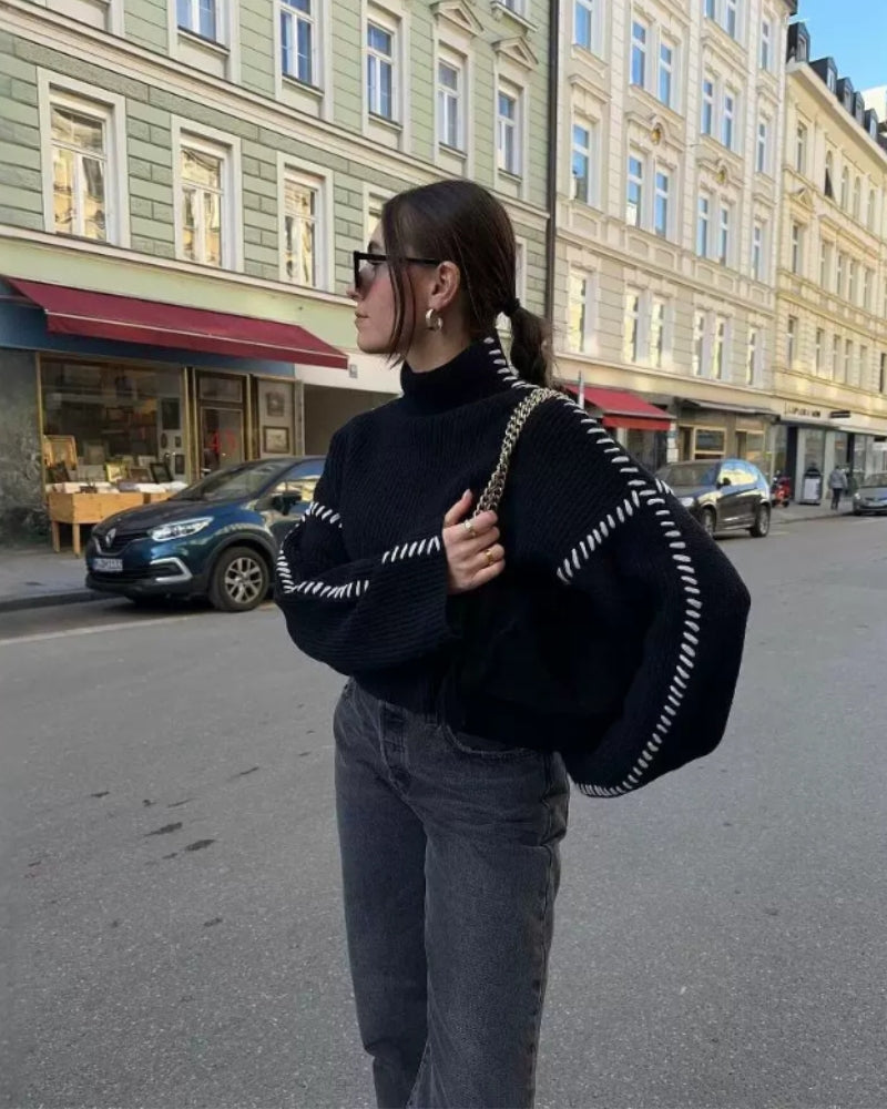 Le Pull Lila Stitch