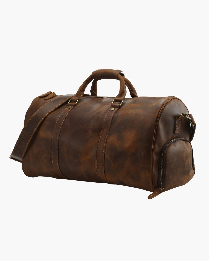 Sac Duffle Montague en Cuir
