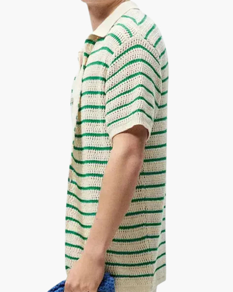 Marbella - Chemise Boutonnée en Maille