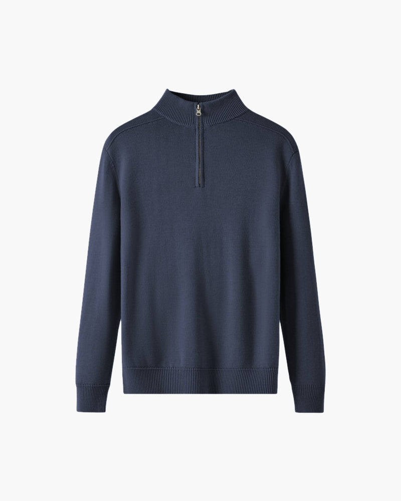 Pull Zippé 100% Laine Mérinos